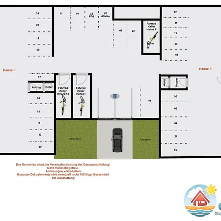 Hanseresidenz Ii Whg 09 Апартаменты Больтенхаген