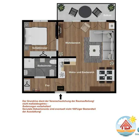 Hanseresidenz Ii Whg 09 Apartamento